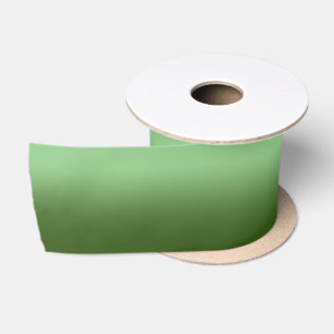 Lazo De Raso Salvia moderna y ombre verde bosque