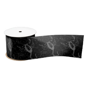 Lazo De Raso Scorpio Constellation Hevelius 1690 en negro