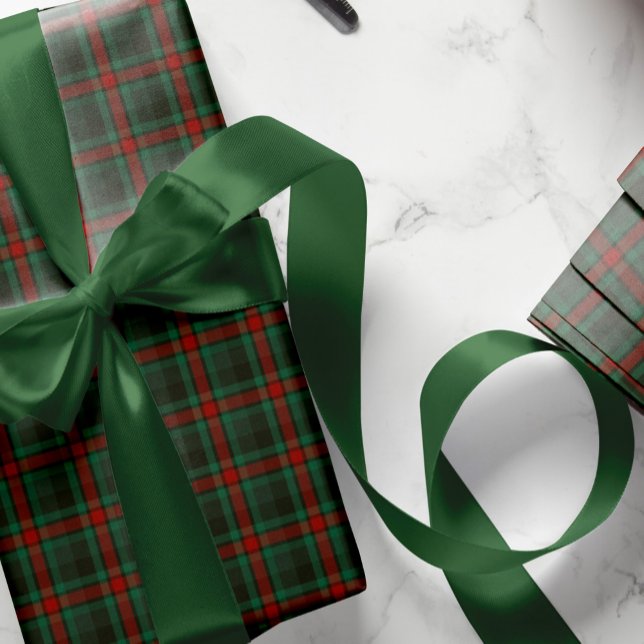 Lazo De Raso Sencillo y elegante envoltura de regalo verde fore (Subido por el creador)