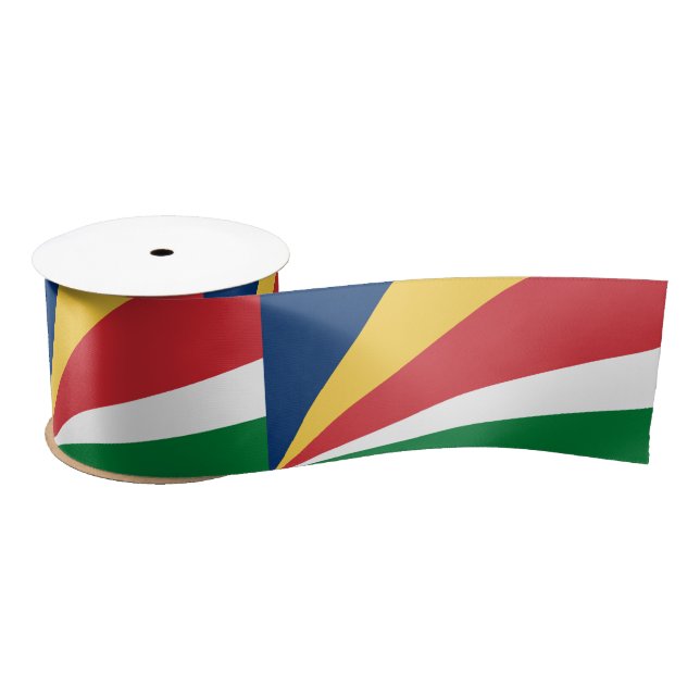 Lazo De Raso Seychelles Flag (Carrete)