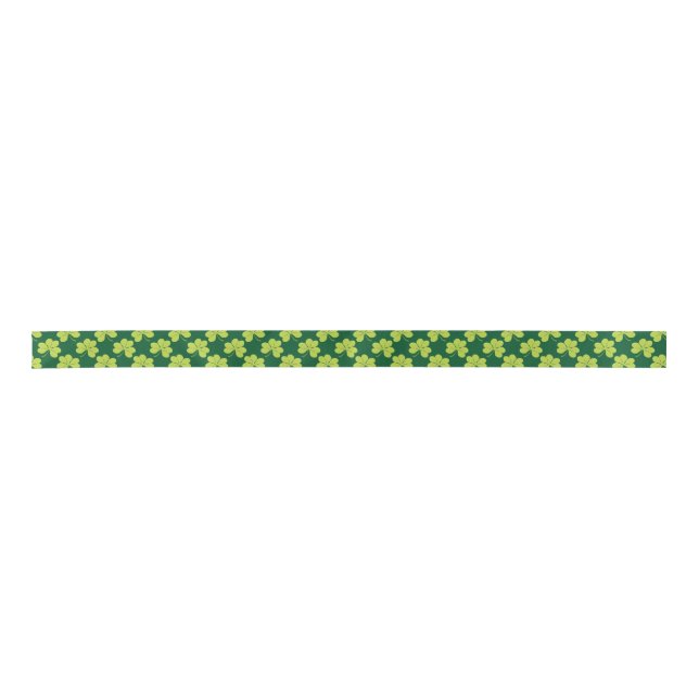 Lazo De Raso Shamrock irlandés (Anverso)