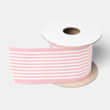 Simple Chic Patrón de Rayas Blancas Sobre Rosa Cla