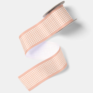 Lazo De Raso Simple Elegante Polvoriento Gingham Cottagecore Me