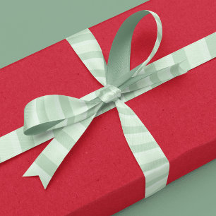 Lazo De Raso Simple Light Green Minimalista Classic Strite Cute