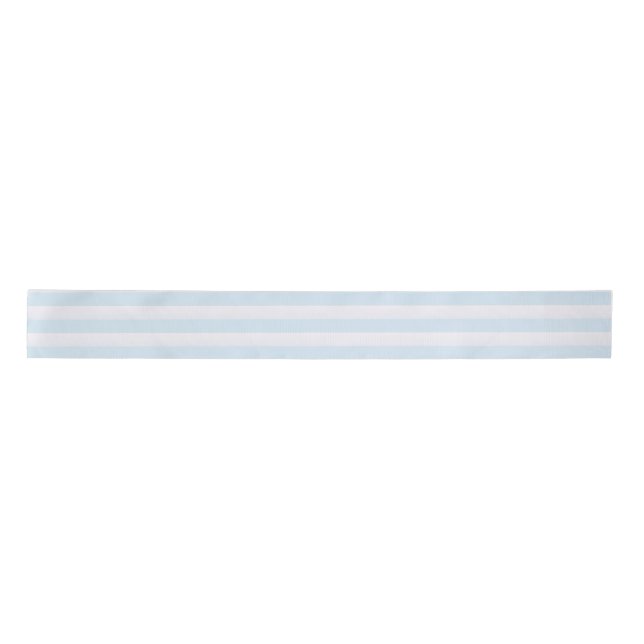 Lazo De Raso Simple Raya Francesa Azul Azure (Anverso)