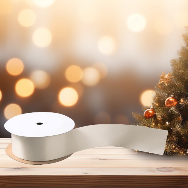 Lazo De Raso Sin tiempo - Cinta elegante de satén crema (Subido por el creador)