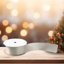 Sin tiempo - Cinta satinada blanca