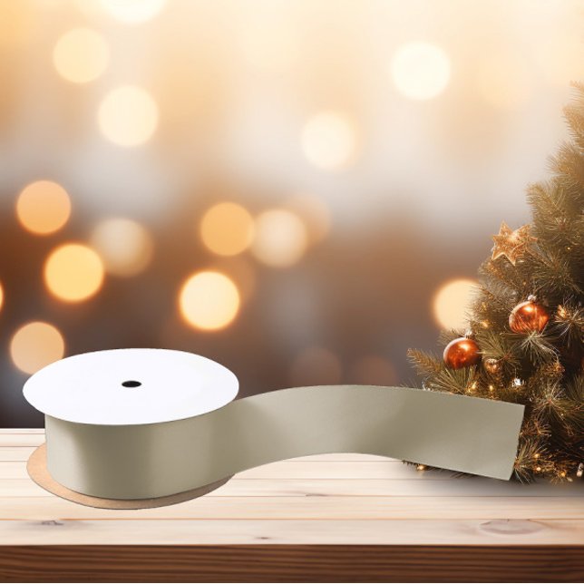 Lazo De Raso Sin tiempo - Taupe Beige Satin Ribbon (Subido por el creador)