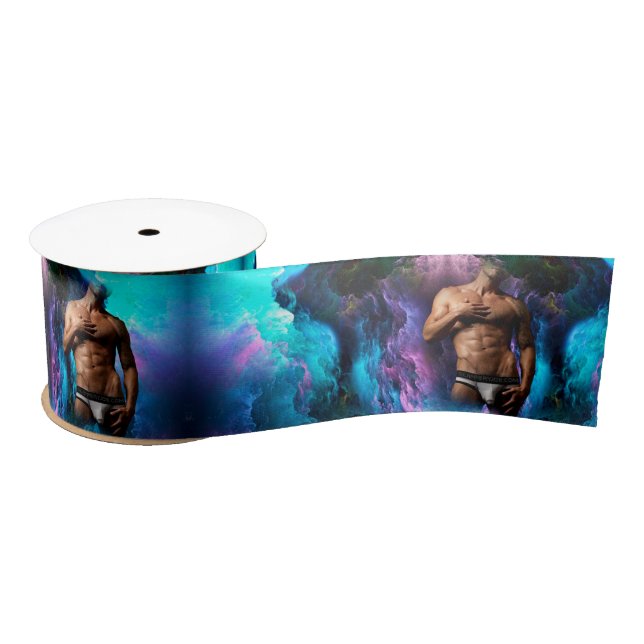 Lazo De Raso SlipperyJoe hombre muscular macizo de ropa interio (Carrete)