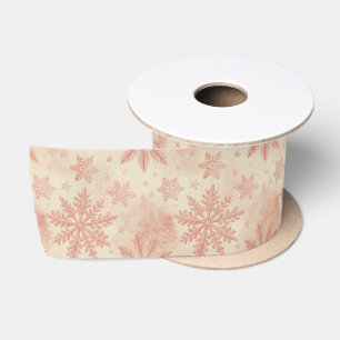 Lazo De Raso Snowflake Christmas Watercolor Winter Pine