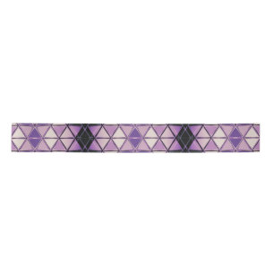Lazo De Raso Snowflake Purple de vidrio templado