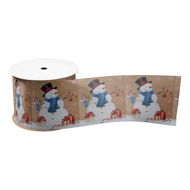 Lazo De Raso Snowman (Carrete)