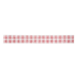 Lazo De Raso Soft Girly Pink White Plaid Stripes Birthday