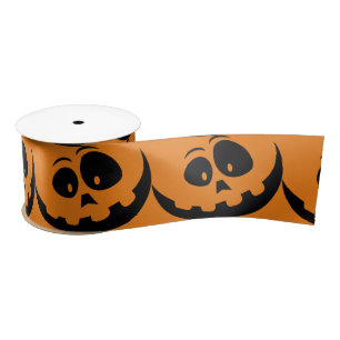 Lazo De Raso Sonrisa de Jack O'lantern Thunder_Cove