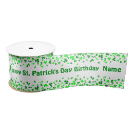 Lazo De Raso St Patrick's Day Birthday Personalized Name