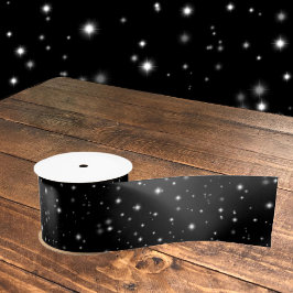 Lazo De Raso Starlight Sparkles Black and White Stars