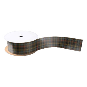 Lazo De Raso Stewart Hunting Weathered Tartán Plaid Pattern