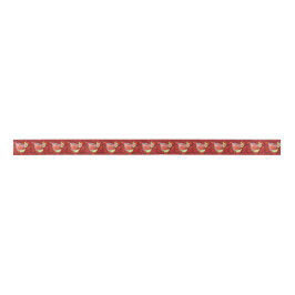 Lazo De Raso Strawberry Daiquiri Satin Ribbon
