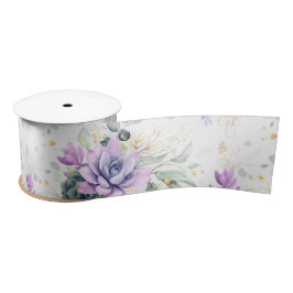 Lazo De Raso Suculentas Hojas Doradas Vegetación Botánica Elega