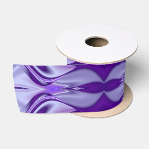 Lazo De Raso Sueño púrpura , Abstracto Fantasía Arcoiris