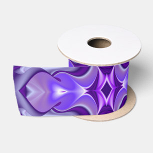 Lazo De Raso Sueño púrpura , Abstracto Fantasía Arcoiris