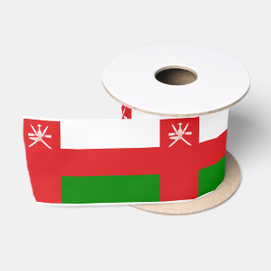 Lazo De Raso Sultanato de la bandera de Omán