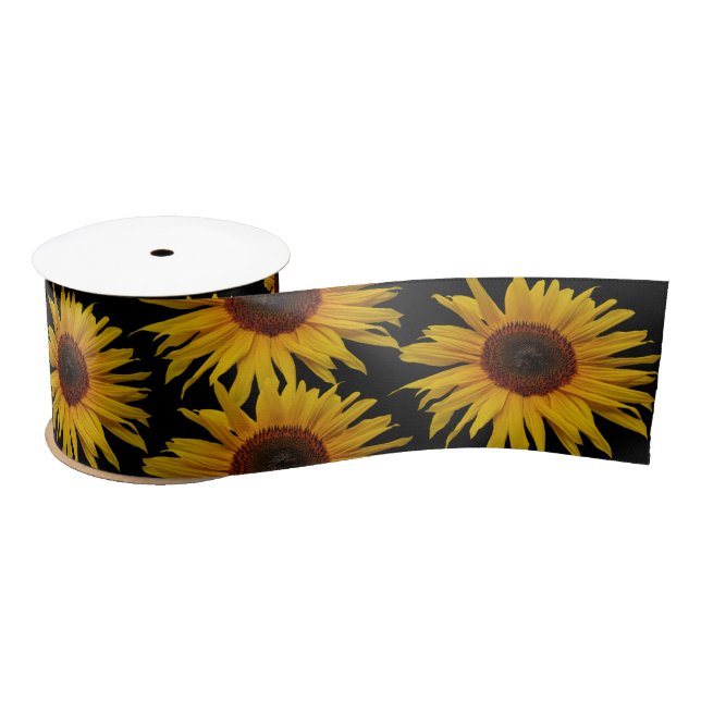 Lazo De Raso Sunflower (Carrete)