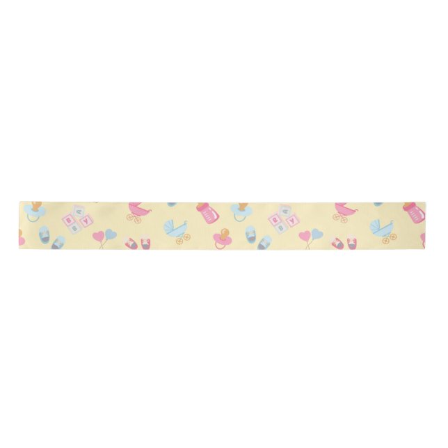 Lazo De Raso Sweet Beginnings Baby Wrapping Paper –Matte Finish (Anverso)