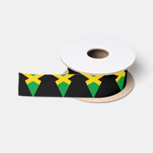 Lazo De Raso Tarta de banderas triangulares jamaicanas