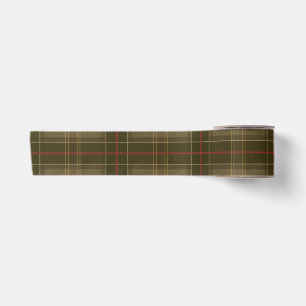 Lazo De Raso Tartan Clásico en Tabaco