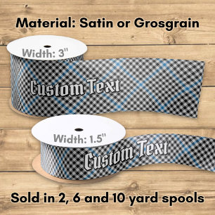 Lazo De Raso Tartan de cuadros Clan Haig