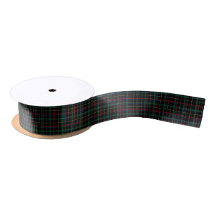 Lazo De Raso tartán de plaid ribbon