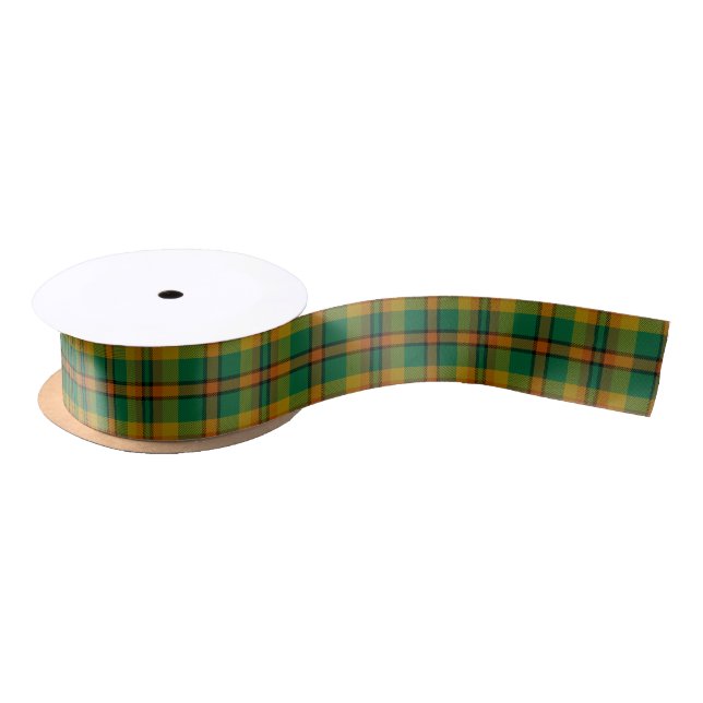 Lazo De Raso Tartán del irlandés de Londonderry del condado (Carrete)