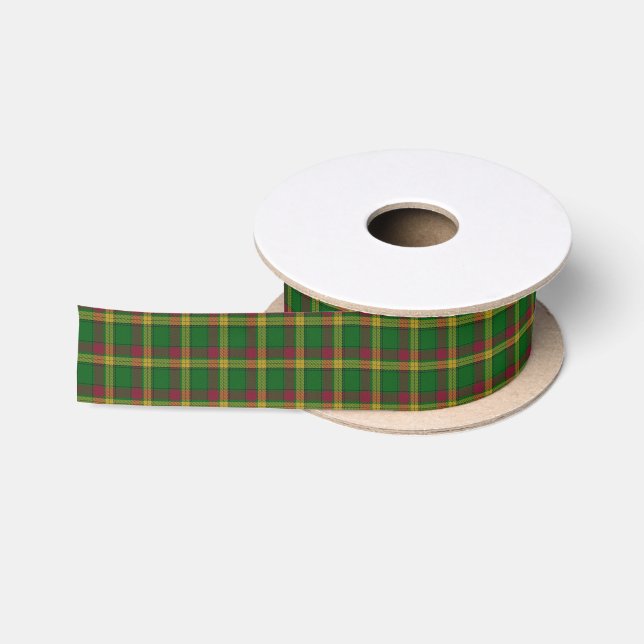 Lazo De Raso Tartán escocés de la obra clásica de MacMillan del (Carrete)
