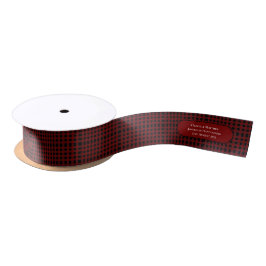 LAZO DE RASO TARTAN HANDFASTING RIBBON NOMBRES PERSONALIZADOS F