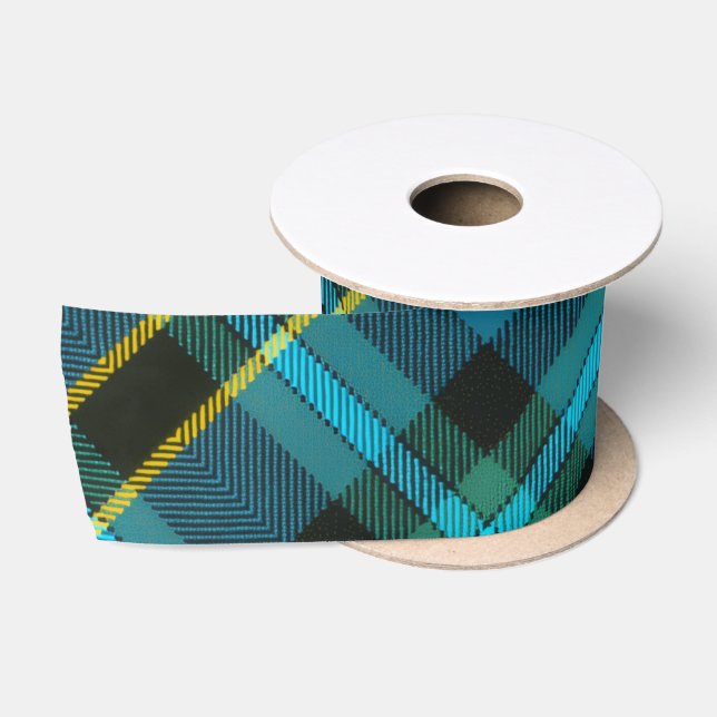 Lazo De Raso Tartan Weir (Carrete)