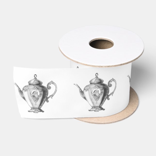 Lazo De Raso Té de Navidad (Carrete)