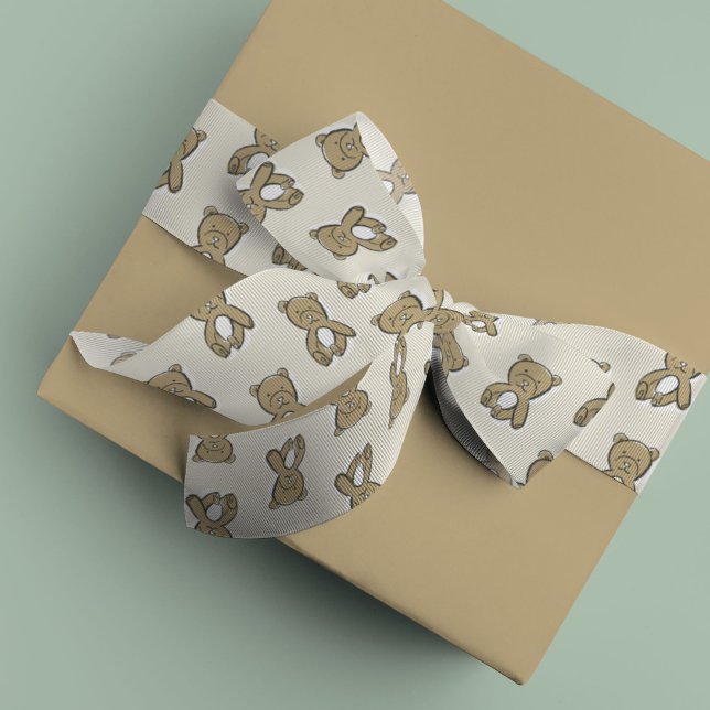 Lazo De Raso Teddy Bear (Teddy bear ribbon)
