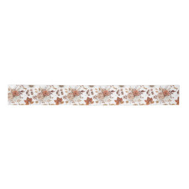 Lazo De Raso Terracotta Rust Boho Floral Fall