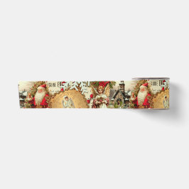 Lazo De Raso Tesoros de Navidad Victorianos Collage