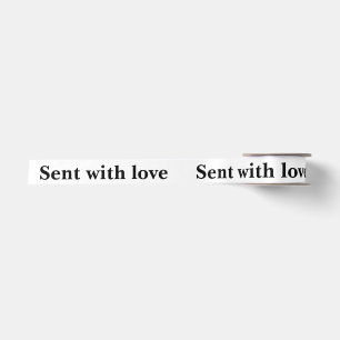 LAZO DE RASO TEXTO PERSONALIZADO MODERNO SENCILLO Y ELEGANTE EN