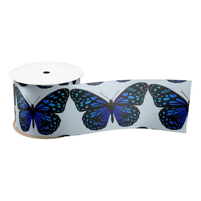 Lazo De Raso Thunder_Cove de mariposa azul (Carrete)