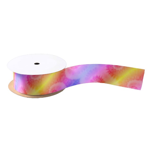Lazo De Raso Tie Dye Look Gift Ribbon HAMbyWG (Carrete)