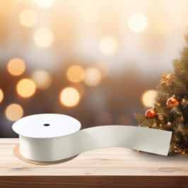 Lazo De Raso Timeless - Cinta satinada blanca crema