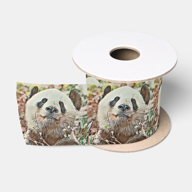 Lazo De Raso toony panda (Carrete)
