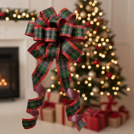 Lazo De Raso Traditional Holiday Plaid