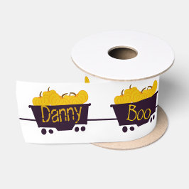 Lazo De Raso Tren de Halloween Personalizado