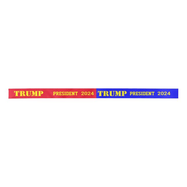 LAZO DE RASO TRUMP 2024 (Anverso)