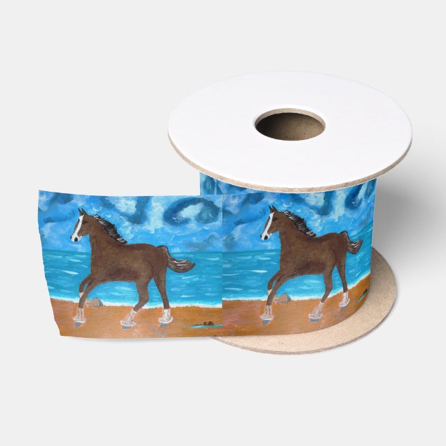 Lazo De Raso Un caballo  (Carrete)