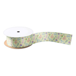 Lazo De Raso Under the Sea Satin Ribbon in Yellow